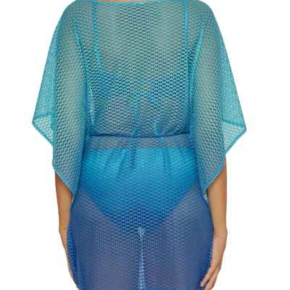 💙💙💜Trina Turk Ombre Opel Tunic💙💙💜S/M $188 - Picture 4 of 6